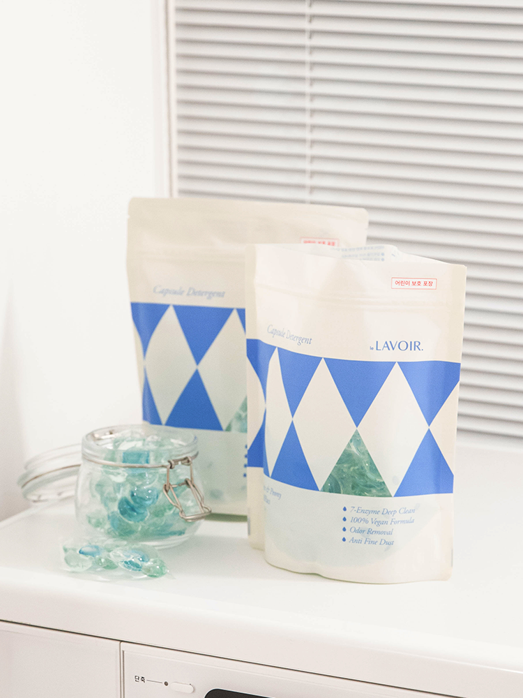 纯素室内晾晒洗衣凝珠30颗装 [鳶尾花 &amp; 牡丹]